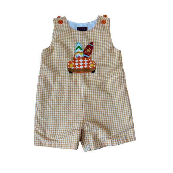 LIL CACTUS  surfer baby overalls, shorts, 18-24 Months - Picture 1 of 5